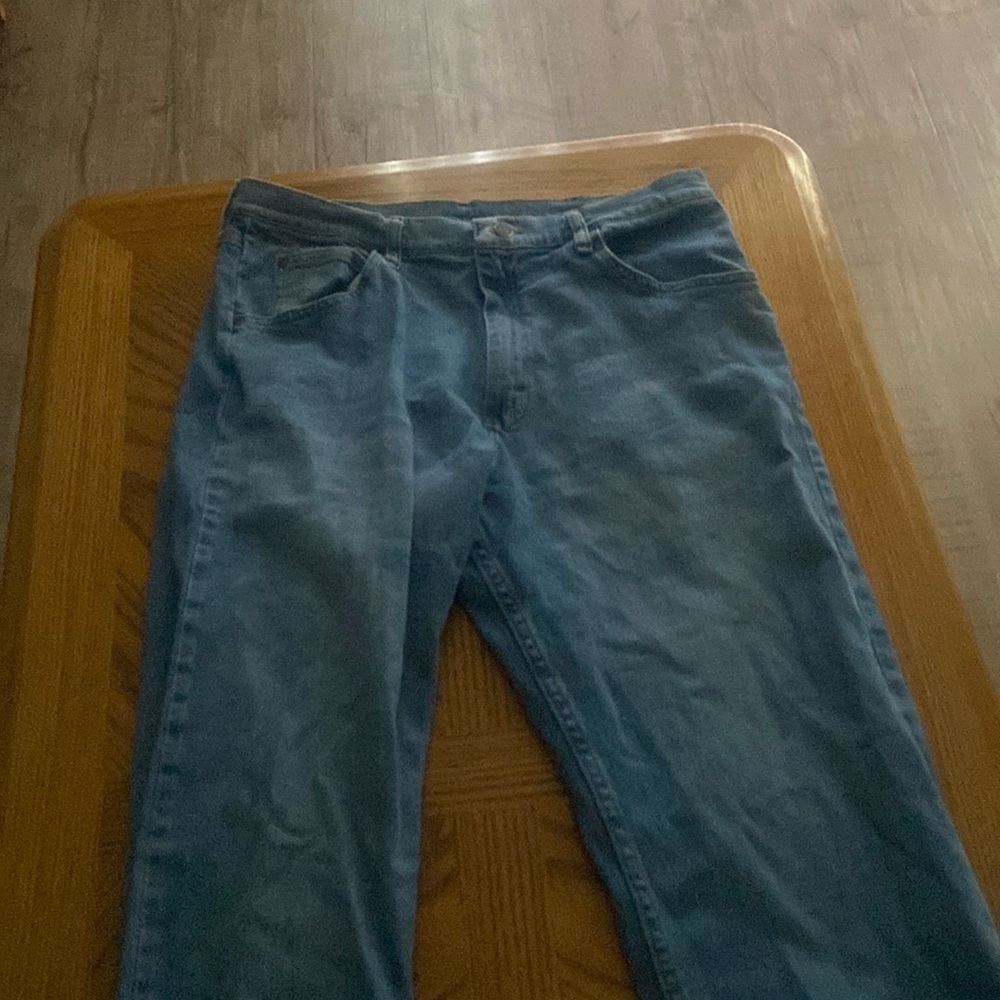 mid-waist wrangler jeans